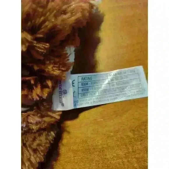 PLUSH DOG 13" *Warmies* Microwavable Puppy ST. BERNARD Snugable EUC (A21) - Picture 4 of 4